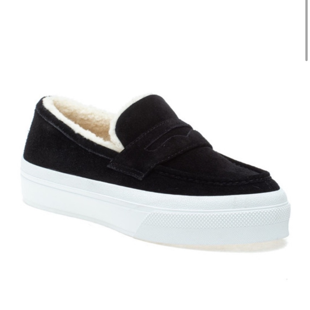 JSLIDES *NEW* Giles Suede Black Loafers for Everyday Comfort